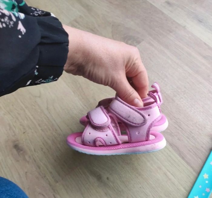Sandales à scratch nabaiji de Decathlon taille 20 - photo numéro 5