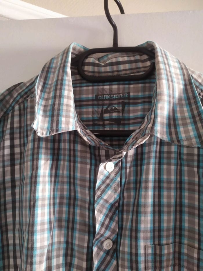 Chemise à carreaux Quiksilver taille L