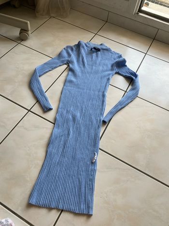 Robe bleue taille 34