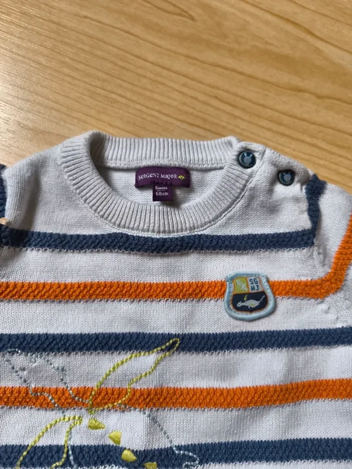 Petit pull léger dragon - photo numéro 2