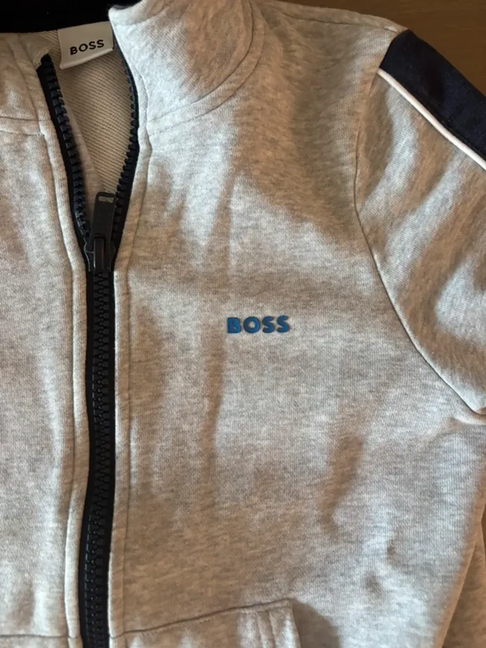 Veste sweat boss 10 ans - photo numéro 3