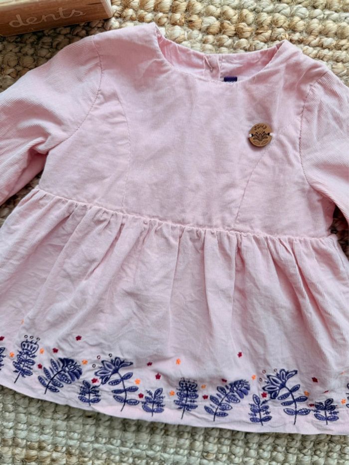 Robe velours côtelé Sergent Major 3mois / 60cm - photo numéro 2