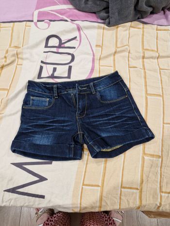 Short en jean