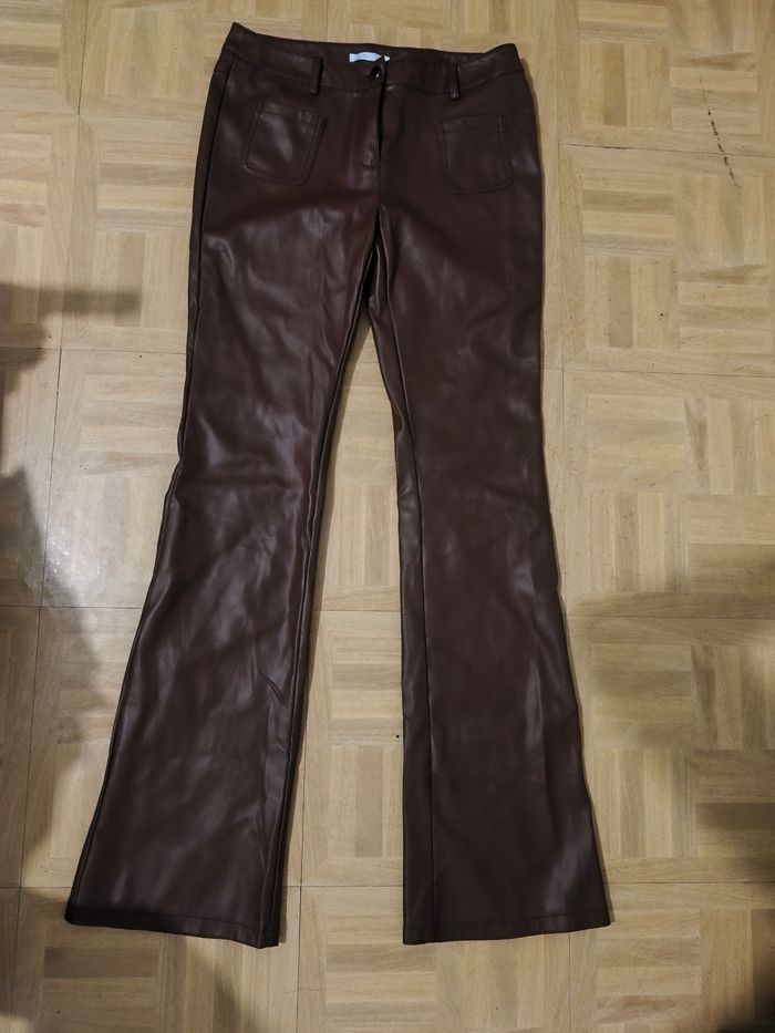 Pantalon cuir les petites bombe t38 - photo numéro 2