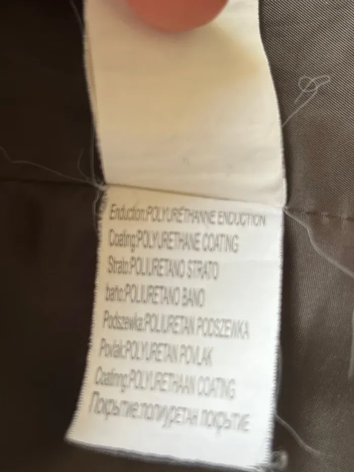 Veste coupe saharienne femme kaki coton enduit Marque Camaïeu taille S - photo numéro 10