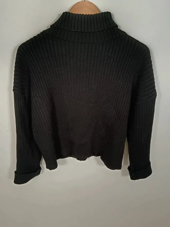 C12 pull noir Shein S - photo numéro 2