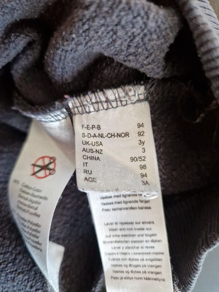 Pull chaud garçon La redoute bleu malin 94 cm - photo numéro 3