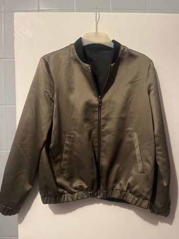 Blouson lège femme satinée