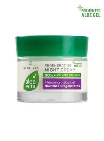 Crème de nuit régénérante à l'Aloe Vera