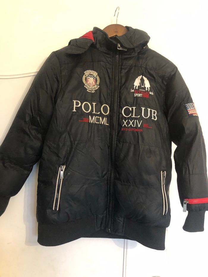 Manteau garçon polo club rivaldi 12 ans