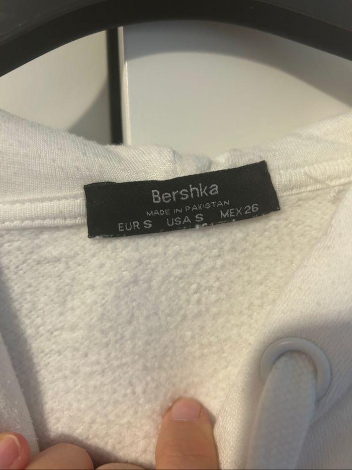 Sweat blanc oversize bershka - photo numéro 5