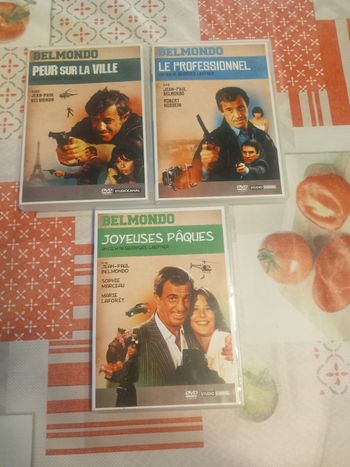 3 DVD de Jean Paul Belmondo 