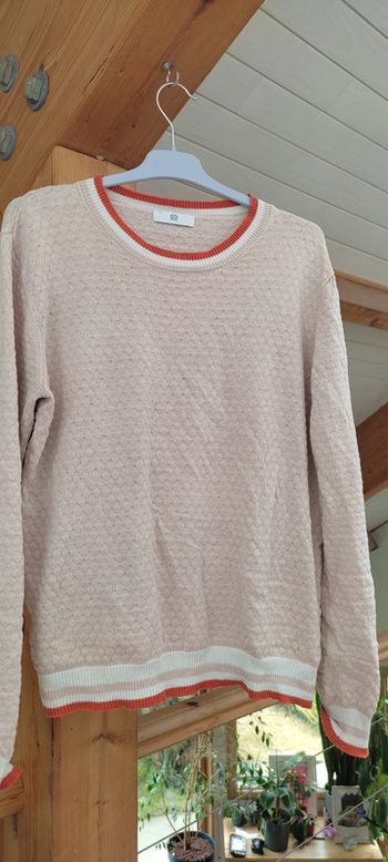Pull été rose pâle la redoute taille L