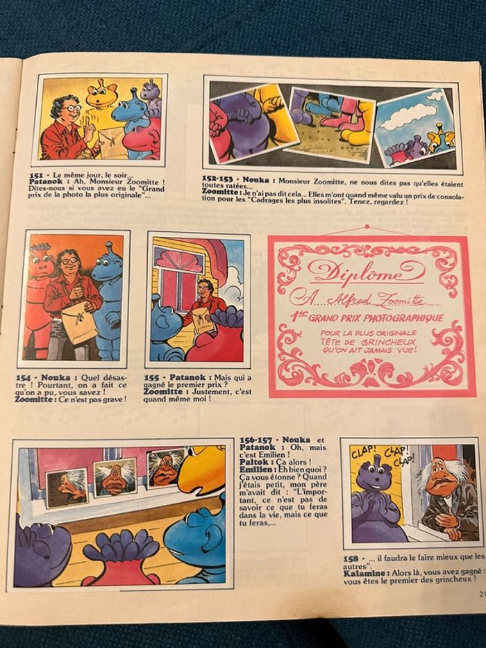 Album Panini complet Le Village dans les Nuages TF1 stickers autocollants vintage Christophe Izard - photo numéro 7