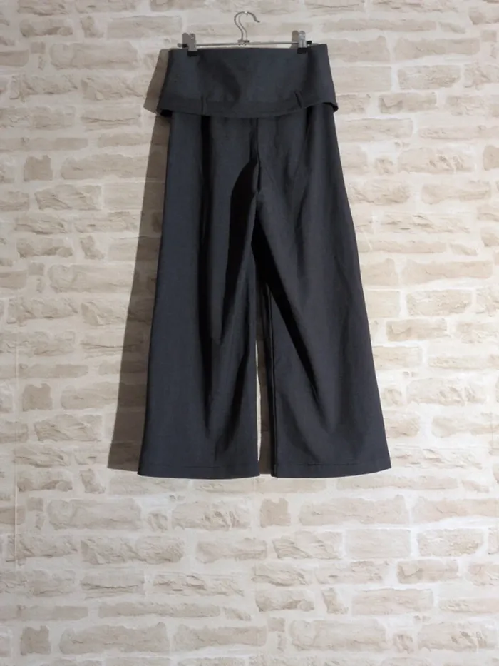 Pantalon Bershka  Gris Taille 36 - photo numéro 4