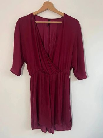 Robe bordeaux Stradivarius