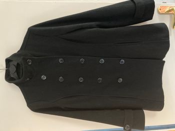 Manteau noir Grain de Malice
