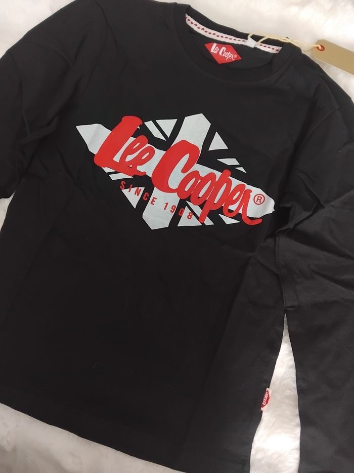 Tee-shirt manches longues Lee Cooper, 10 ans