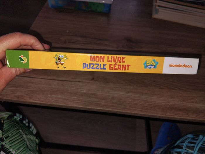 Livre Puzzle Bob l'éponge - photo numéro 5