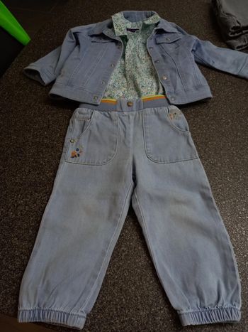 Ensemble jeans 3 pièces