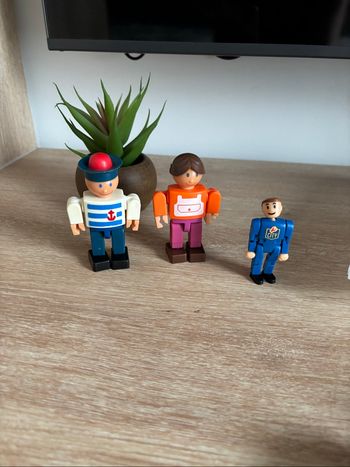 Lot 3 figurines wannabees 1975
