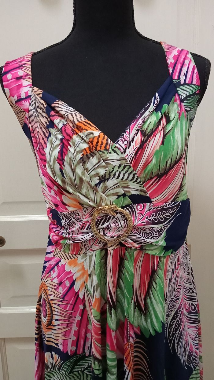 Robe fleurie Morgan Taille 40 - photo numéro 3
