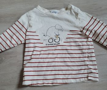 T shirt manches longues 24 mois