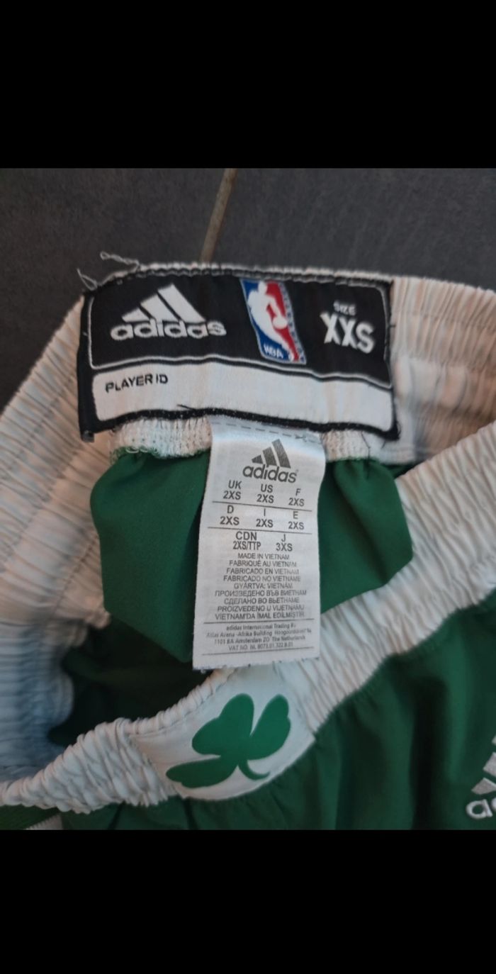 short nba boston celtics adidas vert trèfle - xxs - photo numéro 6