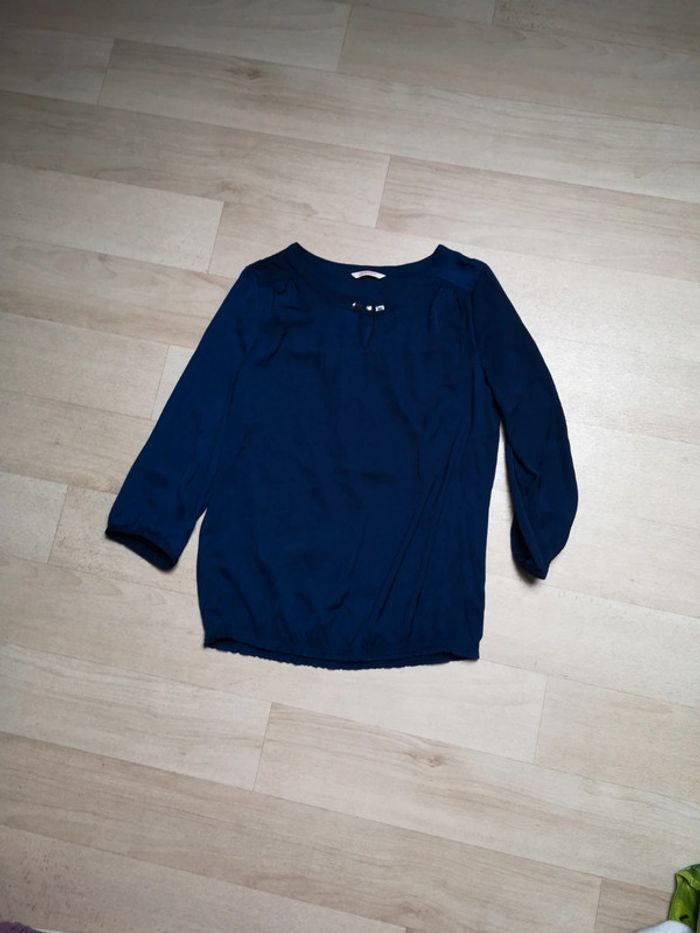 Blouse bleu marine