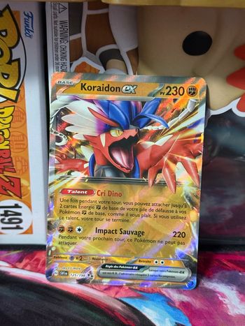 Pokémon Koraidon EX 125/198 Écarlate & Violet - EV.01