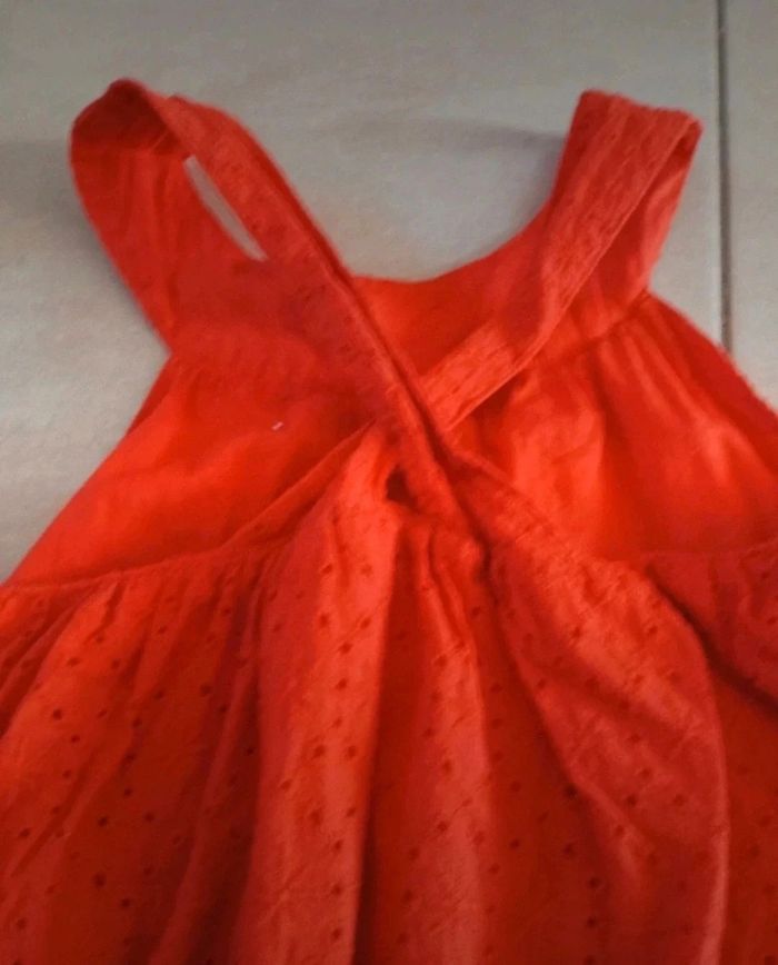 Magnifique robe d'été cerise 🍒 6 ans sergent major - photo numéro 4