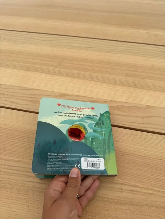 Livre à doigts bébé dragon - photo numéro 6