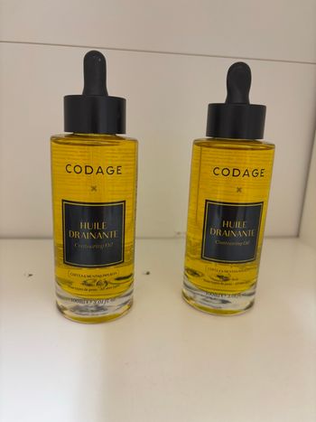 Huile drainante codage