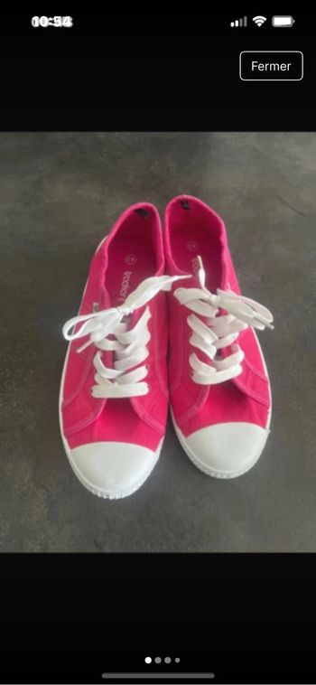 Chaussures toile neuve