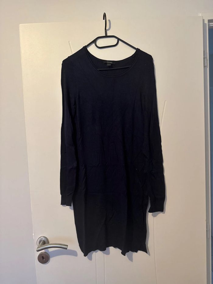 Robe pull basic bleu nuit