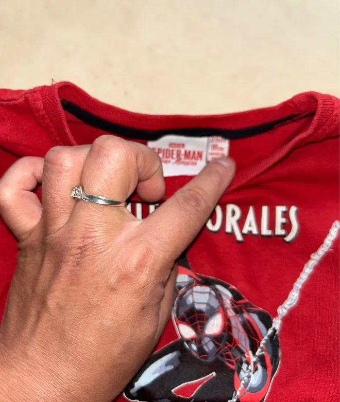 Pyjama rouge Spiderman taille 3 ans 98 cm - photo numéro 5