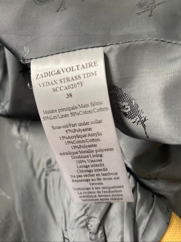 Veste blazer Zadig et Voltaire 38 - photo numéro 8