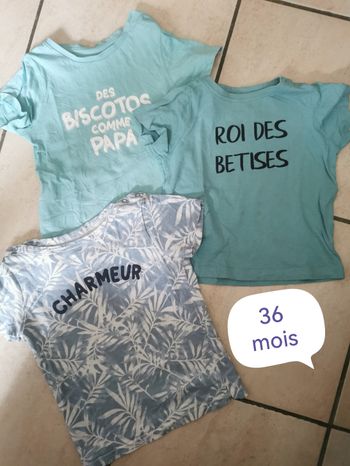 T-shirt 3 ans