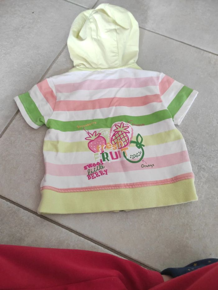 Ensemble gilet manches courtes, debardeur et pantacourt yatsi girls - photo numéro 5