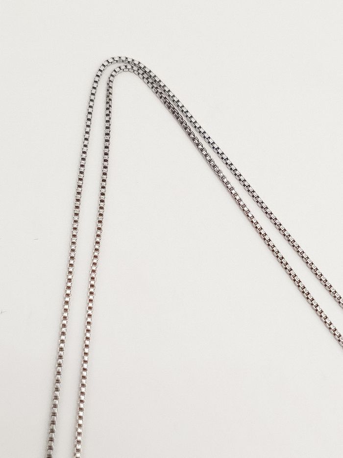 Collana argento 925 ametista o zircone lilla - photo numéro 4
