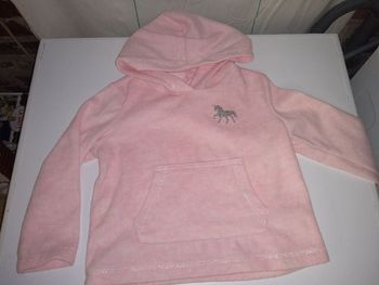 polaire à capuche DOUX++ 3 ans