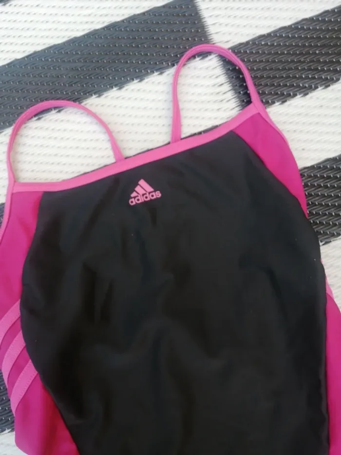 Maillot de bain 1 pièce ADIDAS 14 Ans - photo numéro 2