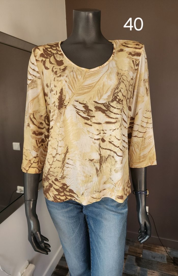 T-shirt très fluide femme, taille 40