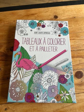 TableauX à colorer et à pailleter