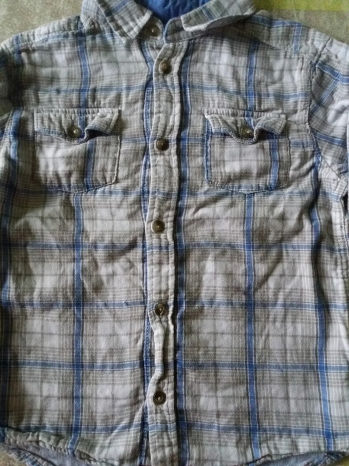 Chemise a carreau Okaïdi - photo numéro 2