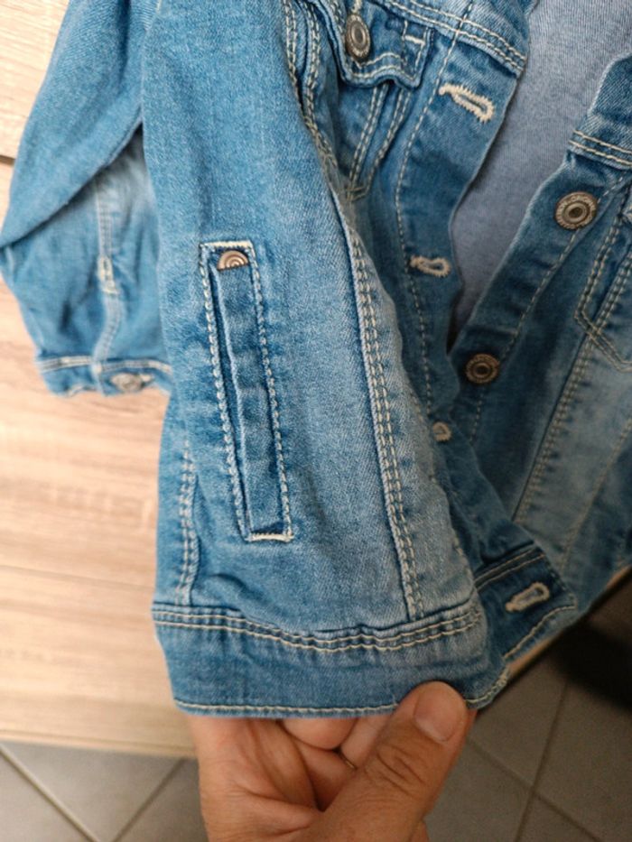 Veste en jean fille 4 ans - photo numéro 3