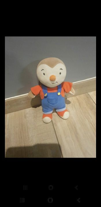 Peluche tchoupi et doudou 26 cm