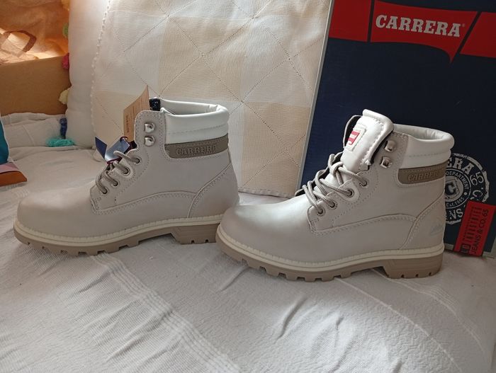 Bottines unisexe grises. Carrera 38 - photo numéro 4