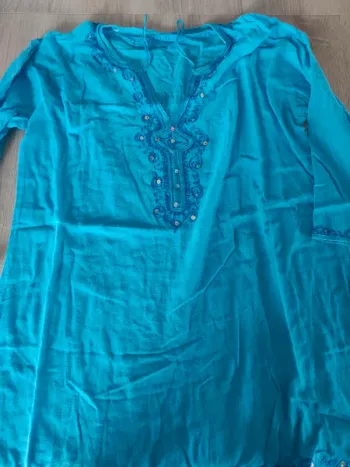Chemise bleue