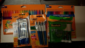 Lot de fourniture scolaire